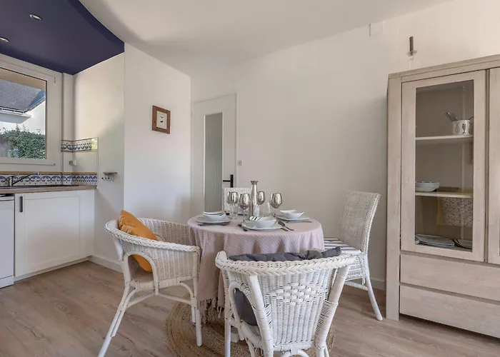 Rez De Jardin à 400m De La Pour 4 Appartement Pornic